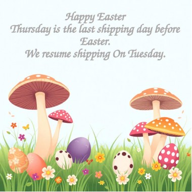 Easter shipping dates